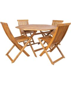 Garden furniture set FINLAY table and 4 chairs