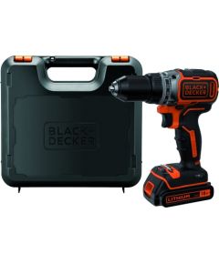 Black&Decker BL186K cordless screw driller + case + rechargeable battery 1.5Ah