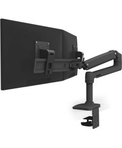 Ergotron LX Dual Direct Monitor Arm black - Desk mount 45-489-224