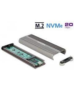 DeLOCK Ext.Ge. M.2 PCIe with SupS USB-C bu - USB 20 Gbps SSD Cietie Diski (Solid state drive)
