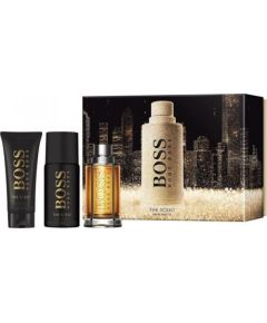 Hugo Boss The Scent komplekts vīriešiem (100 ml. EDT + 150 ML. izsmidzināms dezodorants + 100 ml. dušas želeja) Dāvanu komplekti