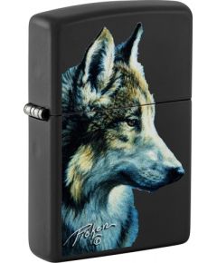 Zippo šķiltavas 48598 Linda Picken Wolf Head