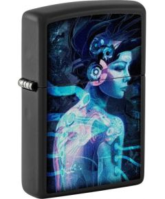 Zippo šķiltavas 48517 Cyber Woman Design