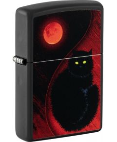 Zippo šķiltavas 48453 Black Cat Design