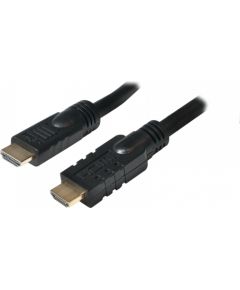 Logilink CHA0015 15m Active HDMI cable type A male - HDMI type A male, black Logilink