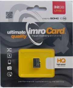 IMRO 10/32G UHS-I memory card 32 GB MicroSDHC Class 10