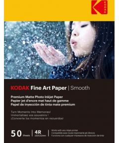 Kodak Fine Art Paper 230g Matte Coated Smooth 4/6x50