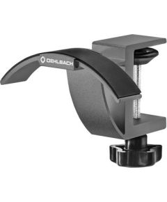 OEHLBACH Art. No. 35412 Anthracite Alu Style T1 HEADPHONE HOLDER Art. No. 35412