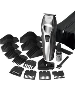 Wahl 09888-1316 beard trimmer Black, Stainless steel Matu, Bārdas, Ķermeņa trimmeri