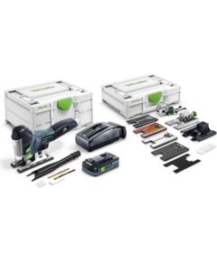 Figūrzāģis ar akumulatoru Festool PSC 420 HPC 4,0 EBI-Set CARVEX; 18 V; 1x4,0 Ah akum.