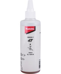 Eļļa Makita 195532-1; 220 ml zāles pļāvēju/zāliena traktoru dzinējiem