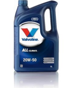 Eļļa Valvoline ALL CLIMATE 20W50; 5 L