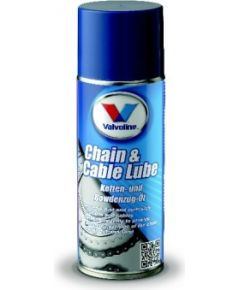 Eļļa ķēdes zāģu ķēdes ieeļļošanai Valvoline CHAIN & CABLE LUBE; 400 ml