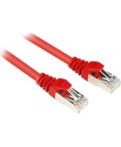 Sharkoon network cable RJ45 CAT.6 SFTP - red - 1.5m