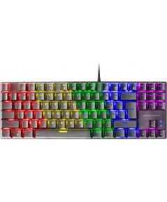 Mars Gaming MK80 Spēļu mehāniskā tastatūra RGB / Brown Switch / US