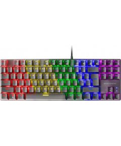 Mars Gaming MK80 Spēļu mehāniskā tastatūra RGB / Brown Switch / US