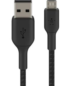 Belkin CAB007bt1MBK USB cable 1 m USB A Micro-USB A Black