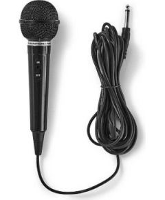 Nedis MPWD01BK Mikrofons / 5m / Melns