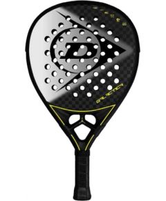 Padel tennis racket Dunlop GALACTICA 365g Hybrid PRO-EVA profesionalams black/yellow