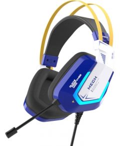 Gaming headphones Dareu EH732 USB RGB (blue)