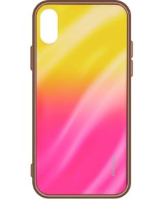 Evelatus  
       Huawei  
       P Smart 2019 Water Ripple Full Color Electroplating Tempered Glass 
     Gradient Yellow-Pink