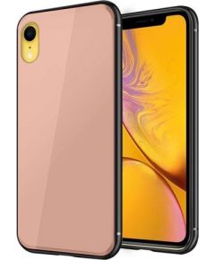 GreenGo  
       Apple  
       iPhone XR GLASS Case 
     Pink