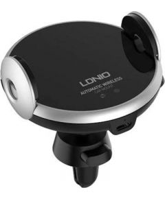 LDNIO Car Mount ,MA02 with inductive charger 15W (Black)