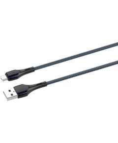 LDNIO LS522 2m USB - Micro USB Cable (Grey-Blue)