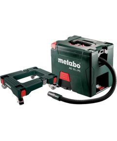 Akumulatora putekļsūcējs Metabo Set AS 18 L PC; 18 V (bez akumulatora un lādētāja)