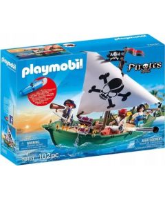 Playmobil Statek Piracki z Silnikiem Podwodnym (70151)