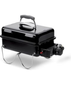 Weber Go-Anywhere Travel Grill, ar gāzi darbināms, melns