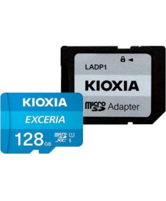 MEMORY MICRO SDXC 128GB UHS-I/W/A LMEX1L128GG2 KIOXIA Карты памяти