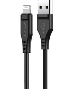Acefast  
       Apple  
       Lightning to USB 1.2m 2.4A MFI Cable 
     Black