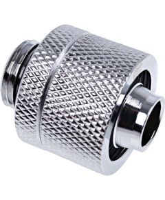 Alphacool Eiszapfen hose fitting 1/4" on 16/10mm, chrome-plated - 17233