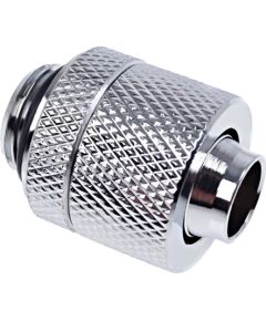 Alphacool Eiszapfen hose fitting 1/4" on 13/10mm, chrome-plated - 17227