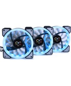 Alphacool Eiszyklon Aurora LUX Digital RGB - 3 Kit 120x120x25mm, case fan (3-pack, including digital RGB LED controller.)