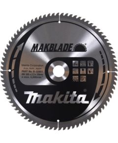Griešanas disks Makita B-32851; 305x30 mm; Z80; 5°