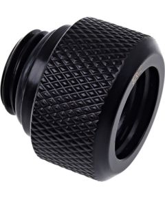 Alphacool Eiszapfen pipe connection 1/4" on 13mm, black, 6-pack (17377)