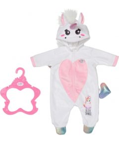 ZAPF Creation BABY born unicorn cuddly suit 43cm, doll accessories (including clothes hanger)