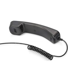 Digitus USB telephone handset, headset (black)