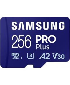 SAMSUNG 256GB, PRO Plus microSD