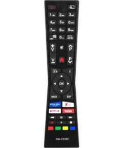 Lamex LXP3338 TV pults TV LCD / LED JVC / VESTEL / HYUNDAI RM-C3338 NETFLIX / YOUTUBE / PRIME VIDEO