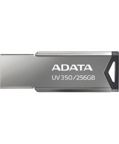 ADATA USB Flash Drive UV350 256 GB, USB 3.2, Silver