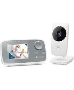 Motorola Video Baby Monitor VM482 2.4" White/Grey