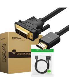 Cable HDMI to DVI UGREEN 11150, 1,5m (black)