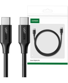 Cable USB-C to USB-C UGREEN 15177, 1,5m (black)