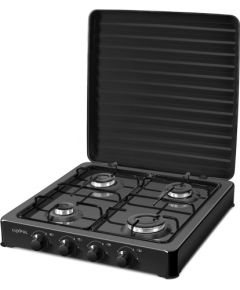 Luxpol K04SC 4-burner gas cooker (black)