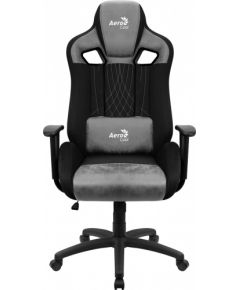 Aerocool EARL AeroSuede Universal gaming chair Black, Grey