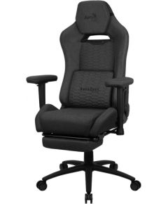 Aerocool ROYALASHBK Premium Ergonomic Gaming Chair Legrests Aeroweave Technology Black