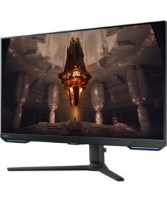 Samsung Flat Monitor LS32BG700EUXEN 32 ", IPS, UHD, 3840 x 2160, 16:9, 1 ms, 300 cd/m², Black, 144 Hz, HDMI ports quantity 2